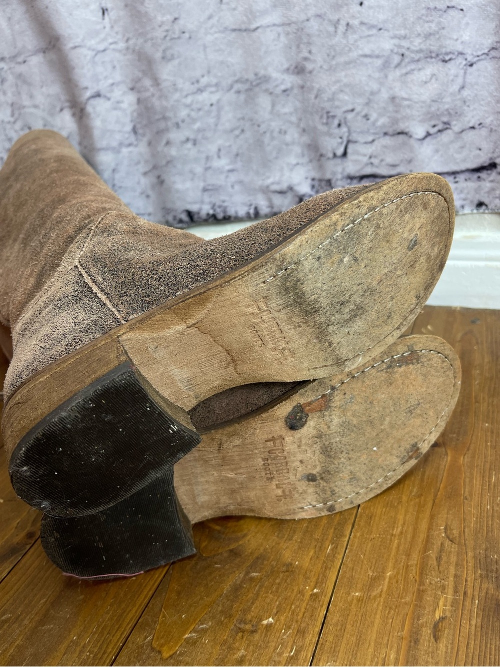 Corral Womens size 6 M brown suede tall boots - Picture 7 of 10